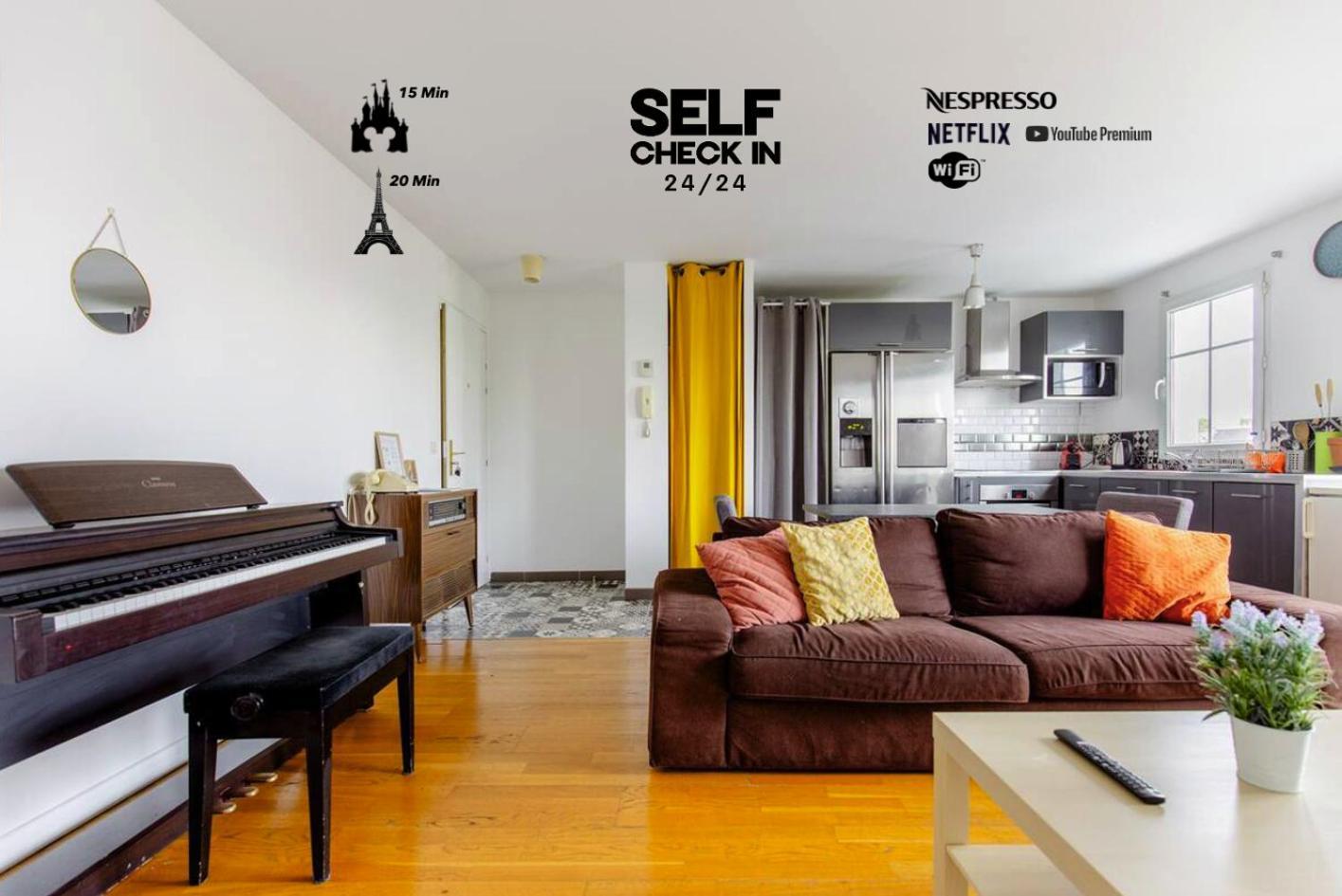 Appartamento Artist Retreat Noisy-le-Grand Esterno foto